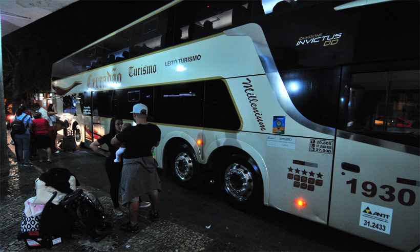 Fretamento coletivo para viagem é contestado pela ANTT e serviço acaba na Justiça - Marcos Vieira/EM/D.A Press