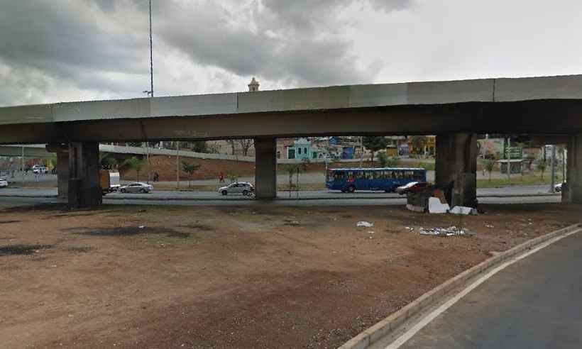 Corpo é encontrado em carrinho de supermercados na Lagoinha, em BH - Reprodução/ Google Maps
