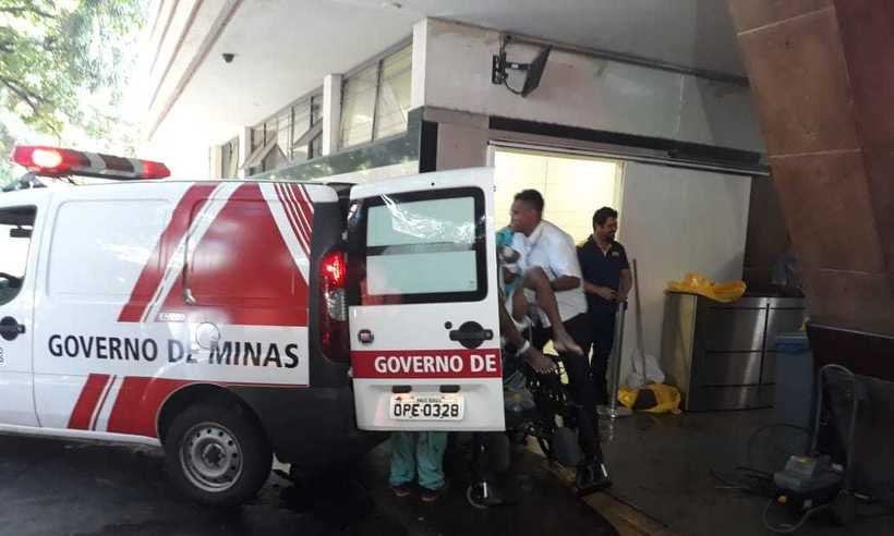 Hospital João XXIII recebe vítimas do rompimento da barragem de Brumadinho - Pedro Lovisi/EM