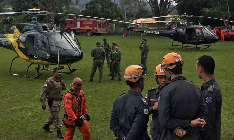 Por segurança, buscas por vítimas em Brumadinho serão interrompidas às 20h - Corpo de Bombeiros/Divulgação