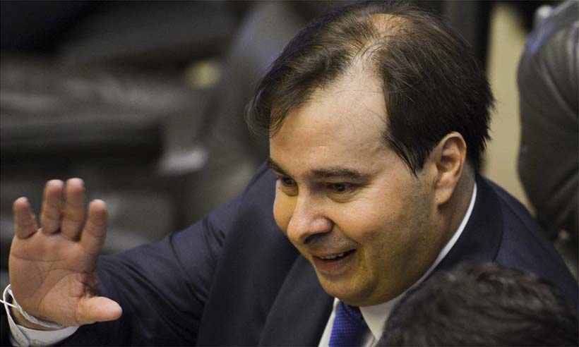 Rodrigo Maia é reeleito presidente da Câmara dos Deputados - Marcelo Camargo/Agência Brasil