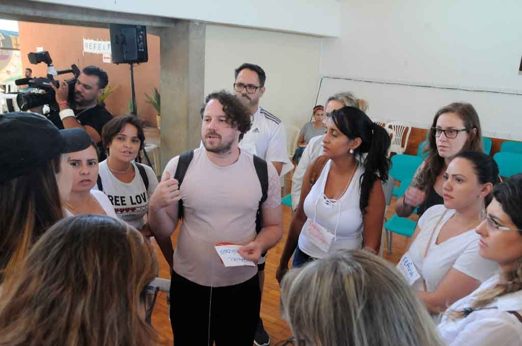 Psicólogos e terapeutas oferecem apoio a familiares das vítimas de Brumadinho - Fotos: Paulo Filgueiras/EM/D.A Press
