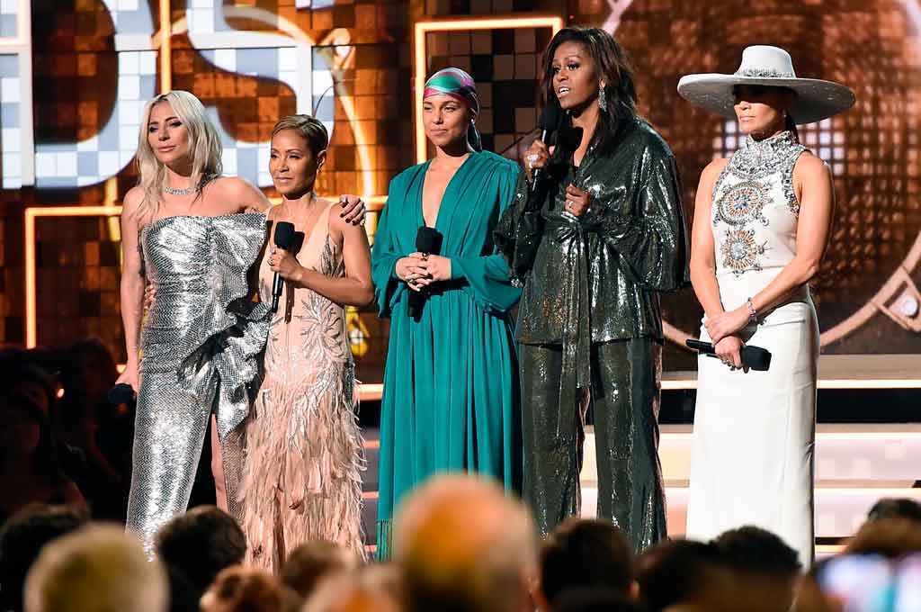 Grammy dá destaque às mulheres e tenta se redimir com o hip-hop - Robyn Beck/AFP