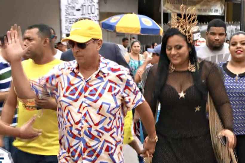 MP abre investigação contra prefeito que obrigou funcionários a irem ao show da noiva dele -  Reprodução/TV Globo