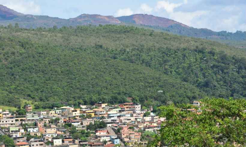 Itabirito estaria em risco em caso de rompimento de barragens em Ouro Preto, aponta MPMG - Gladyston Rodrigues/EM/D.A Press