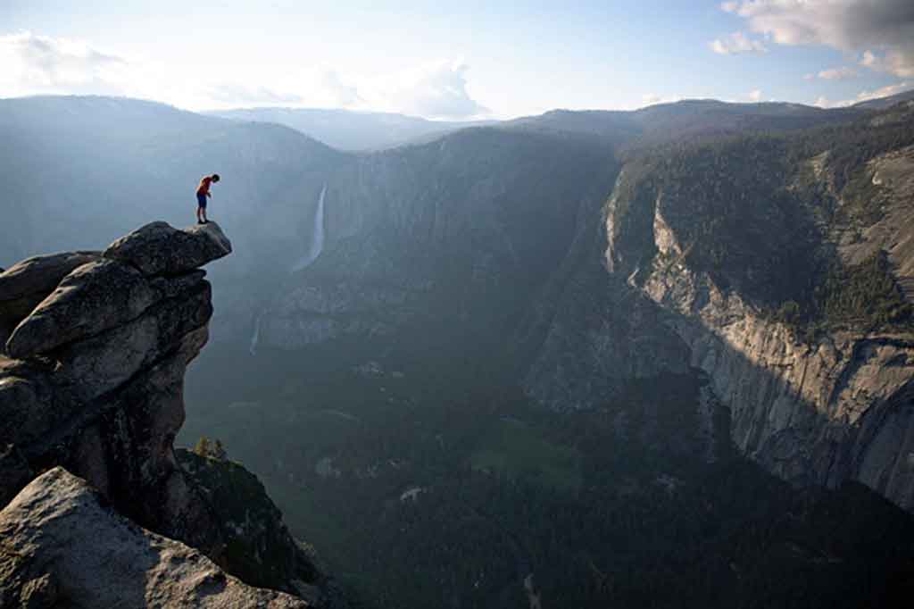 Free solo na telinha - Fotos: National Geographic/Divulgação