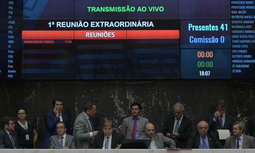 Mesa da Assembleia restringe auxílio-moradia para deputados mineiros - Willian Dias/EM/D.A Press
 