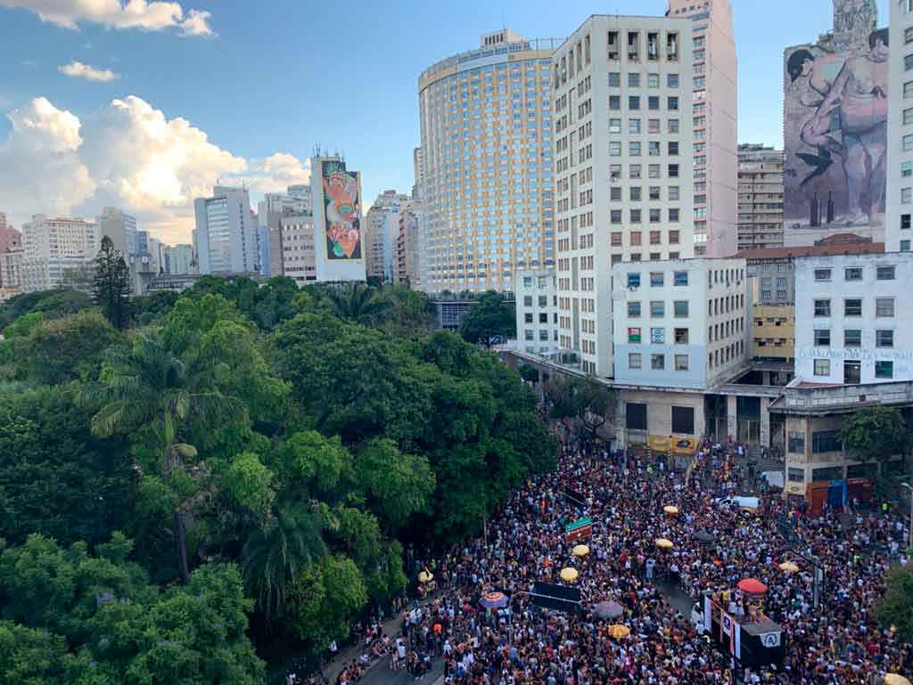 Veja onde o trânsito vai ficar fechado durante o carnaval de BH - Fred Bottrel/EM/DA Press