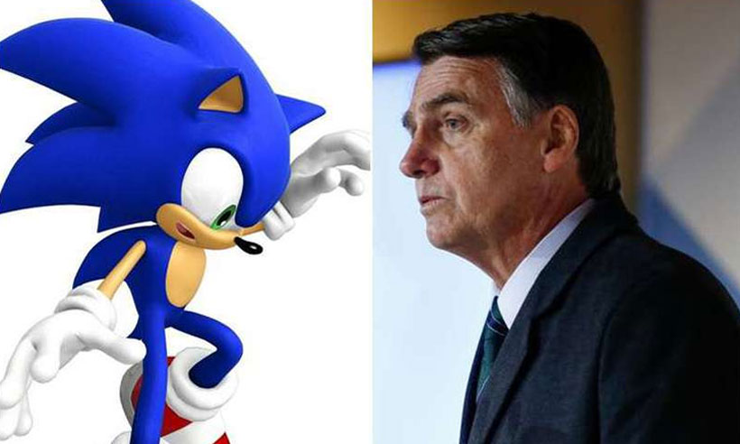 Bolsonaro usa trilha sonora de Sonic para divulgar ações do governo -  Sega/Divulgação e Alan Santos/PR