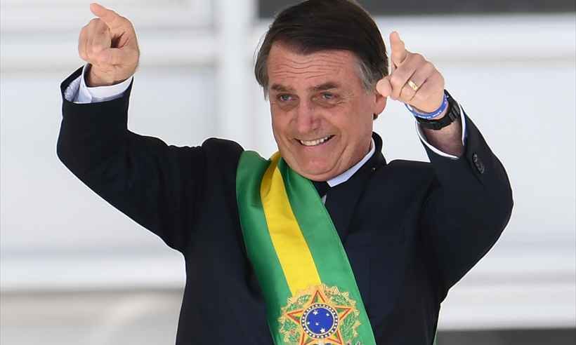 CNT/MDA: 55,4% dizem que governo Bolsonaro está sendo melhor que a gestão Temer - Evaristo Sá/AFP
