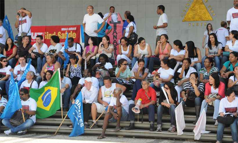 Reforma da Previdência pode parar no STF - Paulo Filgueiras/EM/D.A Press  -  14/06/2012