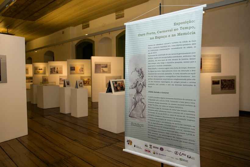Exposição relembra antigos carnavais de Ouro Preto  - Ane Souz/PMOP