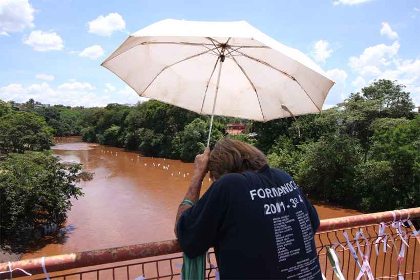 Igam acredita que é possível resgatar o Rio Paraopeba, atingido por rejeitos de barragem - Edésio Ferreira/EM/DA Press - 25/2/19