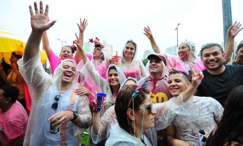 Terça-feira de carnaval pode ter chuva em pontos isolados de BH - Gladyston Rodrigues/EM/D.A Press - 02/03/2019