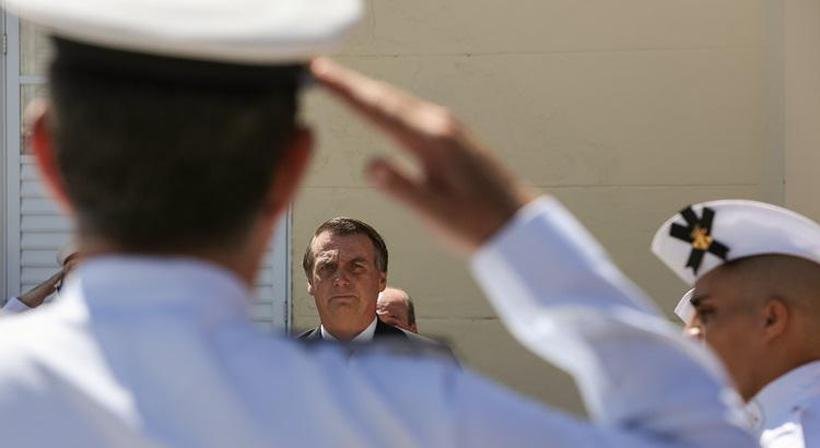 Bolsonaro: 'democracia e a liberdade só existem quando a Força Armada assim o quer' - Marcos Corrêa/PR