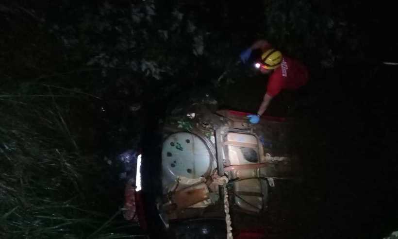 Cinco pessoas morrem após capotagem na MG-230, em Patrocínio - Corpo de Bombeiros/Divulgação