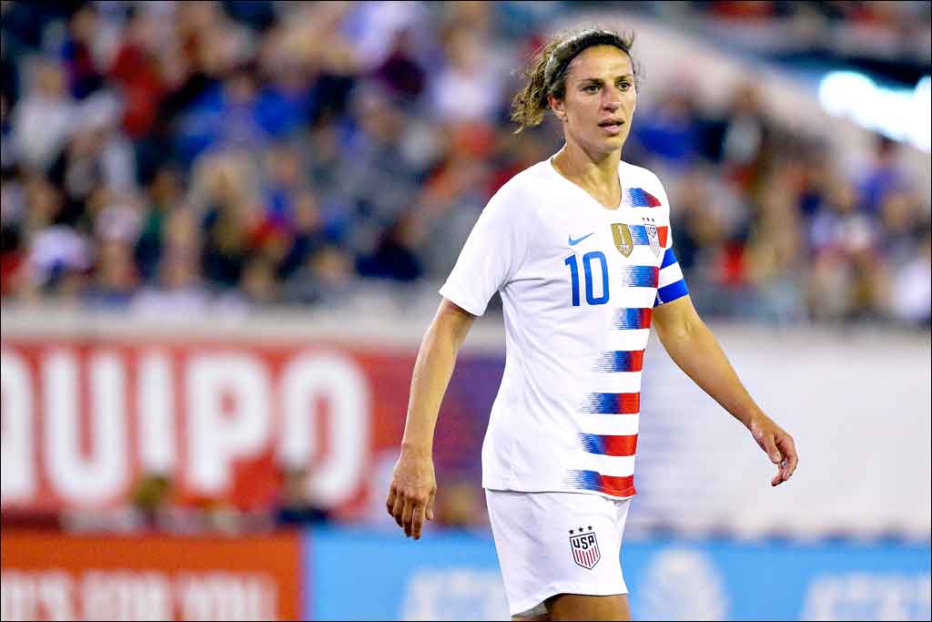 Seleção feminina processa a US Soccer - Logan Bowels/Gate Images/AFP - 5/4/18