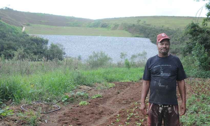 Agricultor sem chance de se salvar em caso de rompimento de barragem em Congonhas pede socorro - Túlio Santos/EM/DA Press