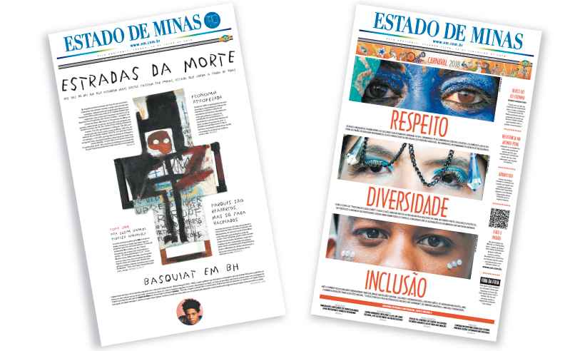 Estado de Minas ganha dois prêmios SND, o Oscar do design - Arte: Soraia Piva