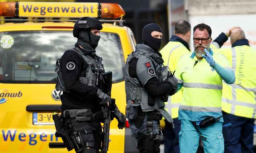 Holanda: tiroteios ocorreram em vários lugares em Utrecht - Robin van Lonkhuijsen / ANP / AFP