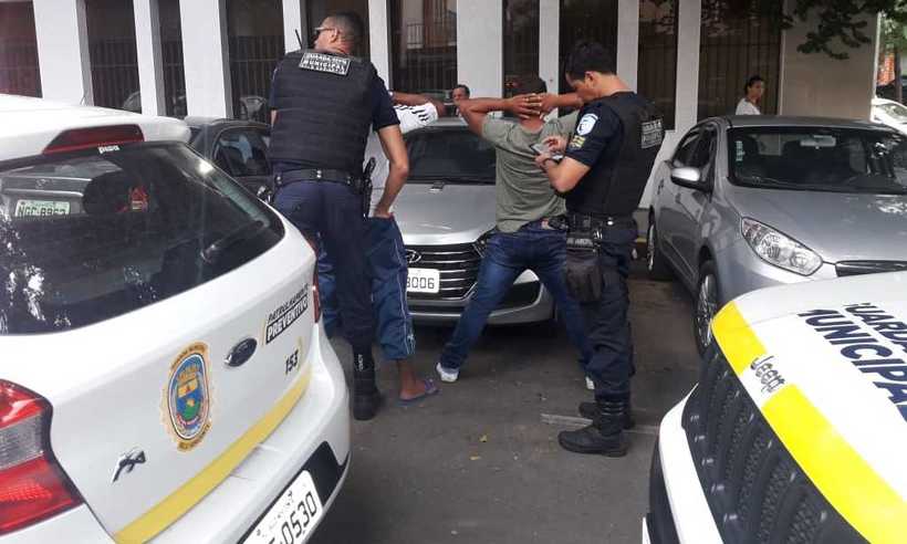Flanelinhas ameaçam quebrar carros para extorquir motoristas e são presos em BH - Reprodução/Guarda Municipal