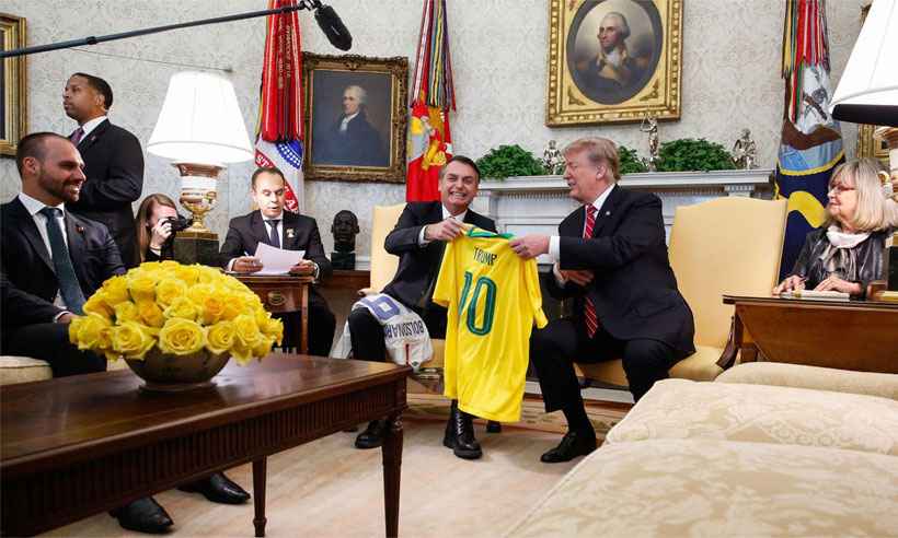 Viagem de Bolsonaro aos EUA trouxe poucos resultados concretos - Isac Nóbrega/PR