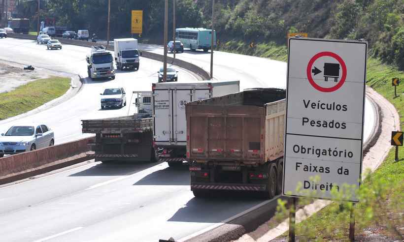 Caminhoneiros se mobilizam para nova paralisação nacional - Gladyston Rodrigues/EM/D.A Press