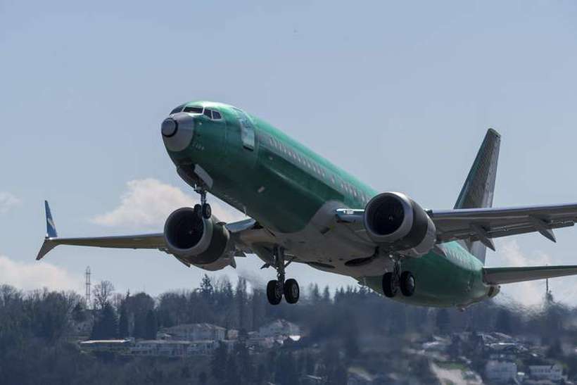 Boeing 737 Max 8 da Southwest Airlines faz pouso de emergência em Orlando - Stephen Brashear/Getty Images North America/AFP