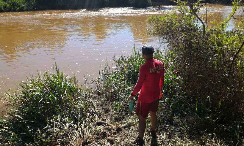 Bombeiros encontram corpo de jovem que se afogou em Tiradentes - Corpo de Bombeiros/Divulgação