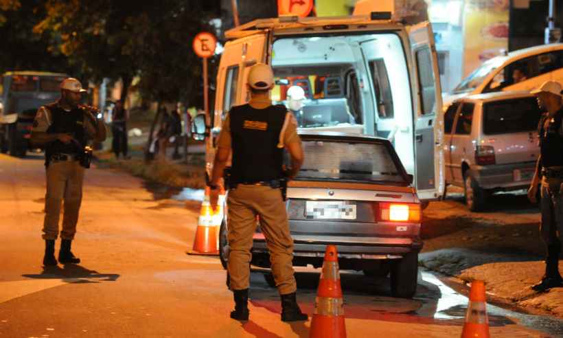 Operação Lei Seca flagra 66 motoristas alcoolizados em Minas Gerais - Marcos Vieira/EM/D.A Press