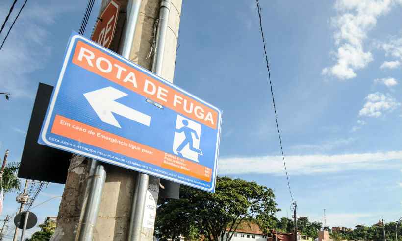 Placas de rota de fuga alteradas por vândalos disparam alerta de autoridades -  Leandro Couri/EM/D.A Press