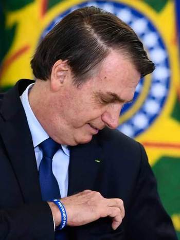 Em 100 dias de Bolsonaro no governo, 28 crises sacudiram o Planalto; relembre as principais   - Evaristo Sá/AFP