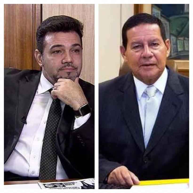 Marco Feliciano quer pedir impeachment do vice de Bolsonaro, Hamilton Mourão