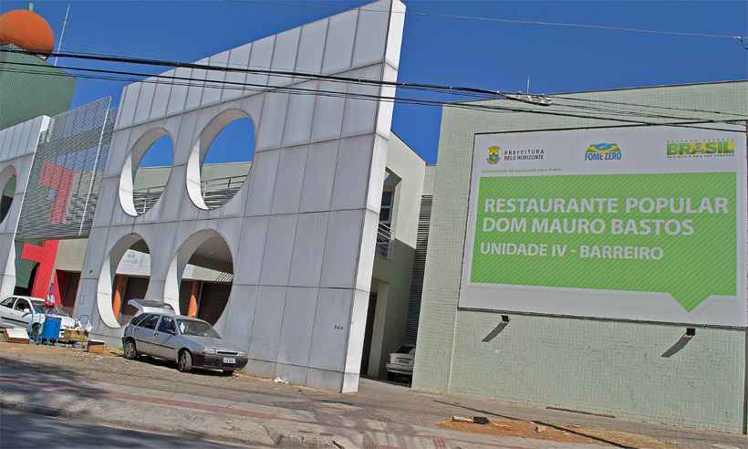 Restaurante Popular do Barreiro vai fechar para reformas - Denis Dias/PBH