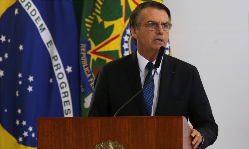 Bolsonaro agradece homenagem, mas não virá a MG receber medalha - Antonio Cruz/ Agência Brasil