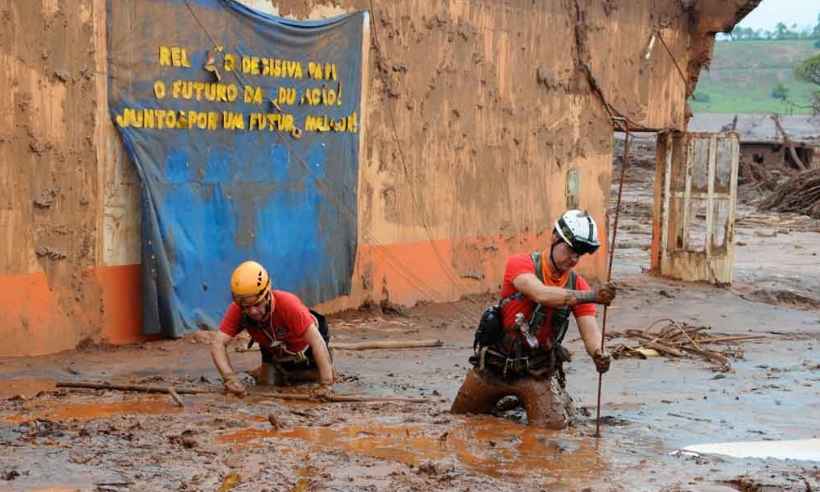 Punição por tragédia de Mariana recua no Brasil avança no Reino Unido - Euler Júnior/EM/D.A Press - 9/11/15