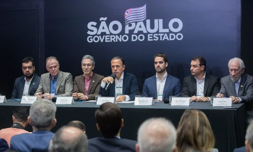 Governadores do Sul e Sudeste criticam possibilidade de estados e municípios serem retirados da reforma da Previdência - Governo de São Paulo/Divulgação