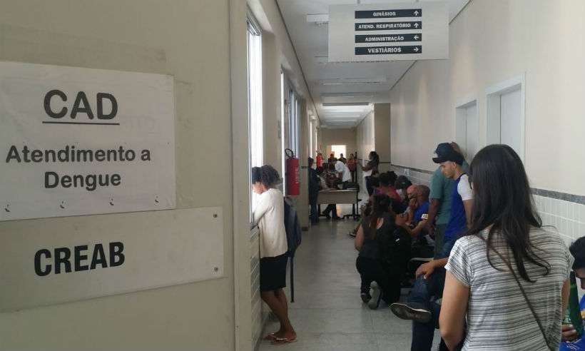 Em 1° dia, Centro exclusivo para casos de Dengue no Barreiro atende 180 pessoas  - Paulo Filgueiras/EM/D.A.Press