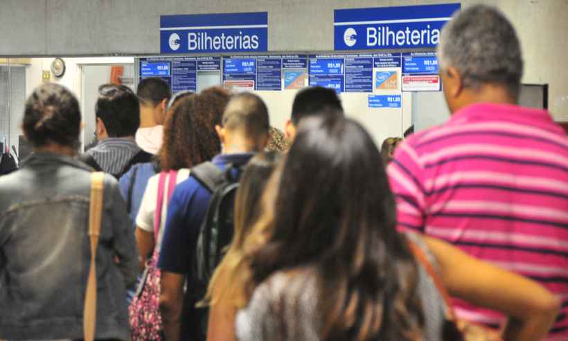 Metrô e linhas metropolitanas integradas estão mais caros em BH - Marcos Vieira/EM - 23/04/2019