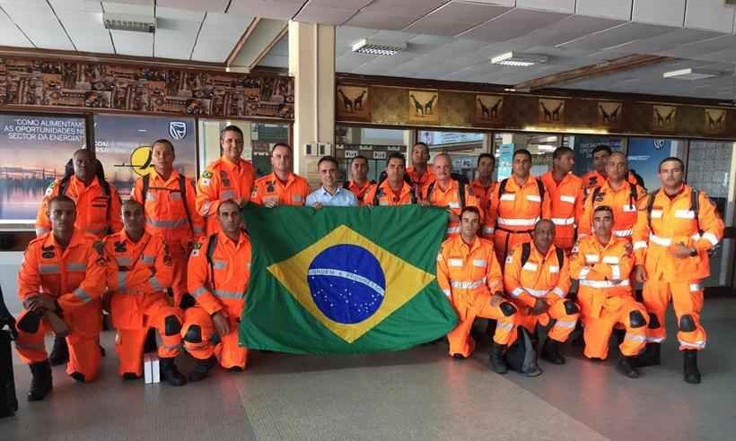 Operação Moçambique recebe nova equipe de bombeiros para ajuda humanitária - Corpo de Bombeiros/Divulgação