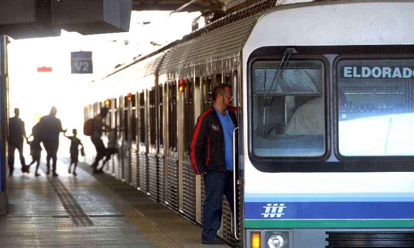 Metrô de BH terá seis trens acoplados a partir de segunda-feira - Jair Amaral/EM/DA Press