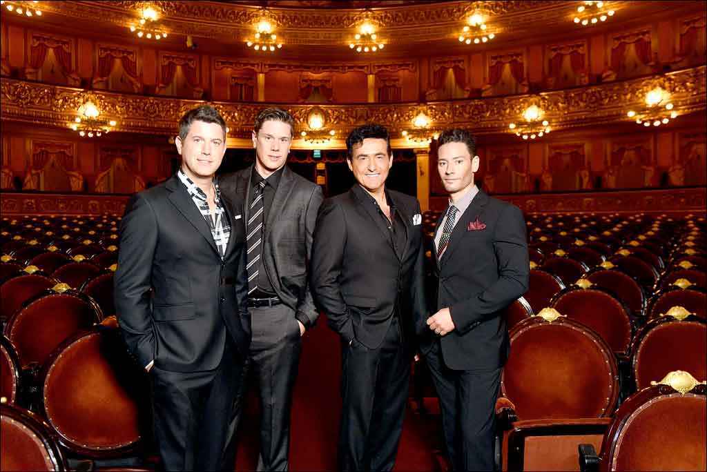 Quarteto de cantores Il Divo traz a BH seu pop com roupagem lírica - POLADIAN/DIVULGAÇÃO