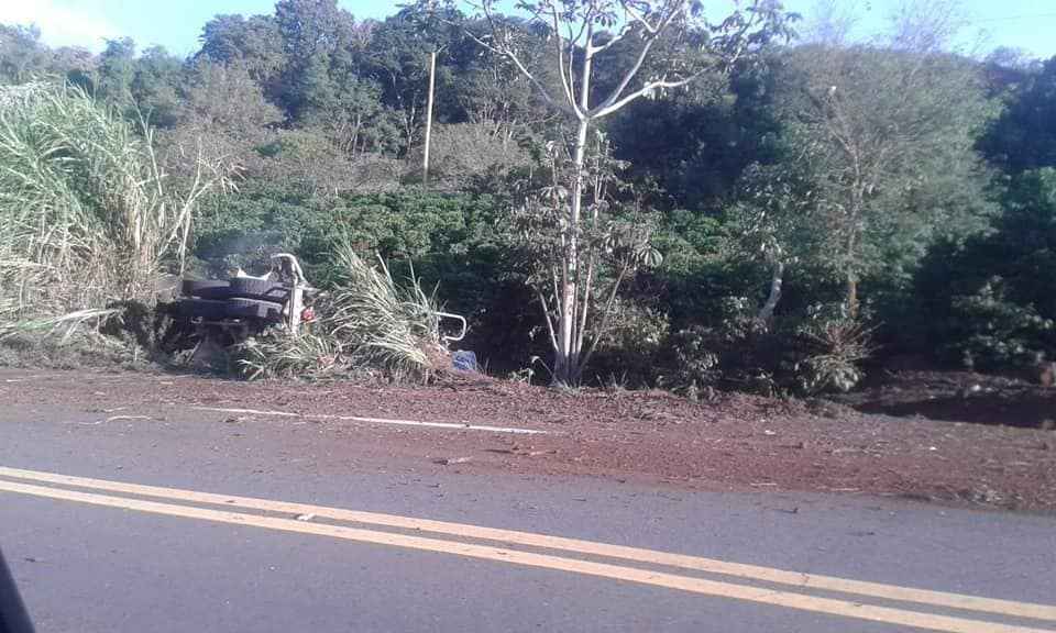 Três morrem em acidente com caminhão-betoneira no Sul de Minas - Reprodução/Facebook