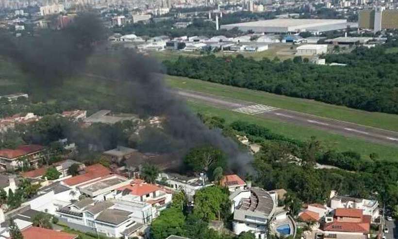 Avião que caiu em SP com Roger Agnelli não podia fazer voo privado, diz Cenipa - Divulgação 