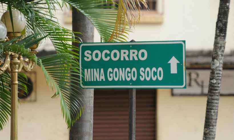 Vale informa que segue monitorando 24h por dia mina Gongo Soco em MG -  Tulio Santos/EM/D.A Press