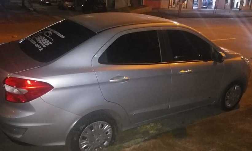 Jovem rouba carro na Antônio Carlos e rastreador aponta localização em Santa Luzia - Polícia Militar/Divulgação