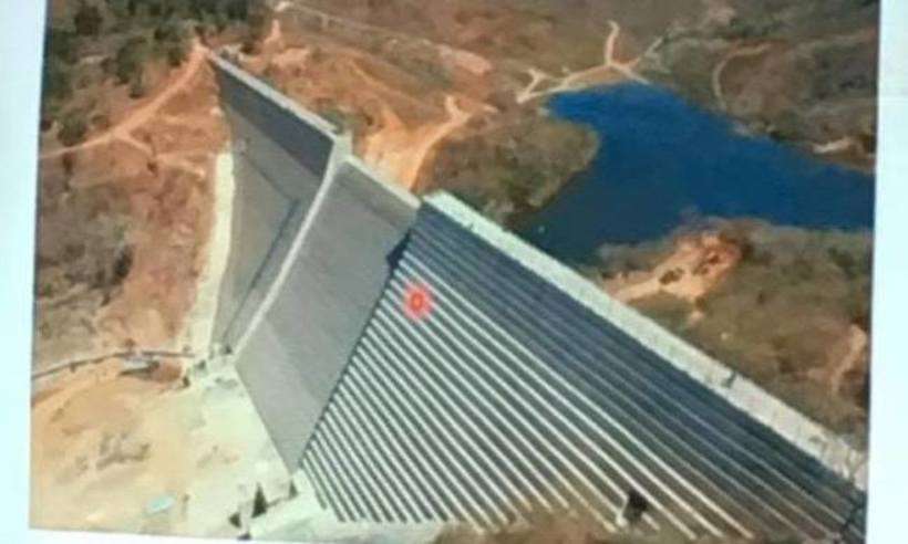 Vale inicia construção de muro para conter lama de barragem em Barão de Cocais - Reprodução/Defato online