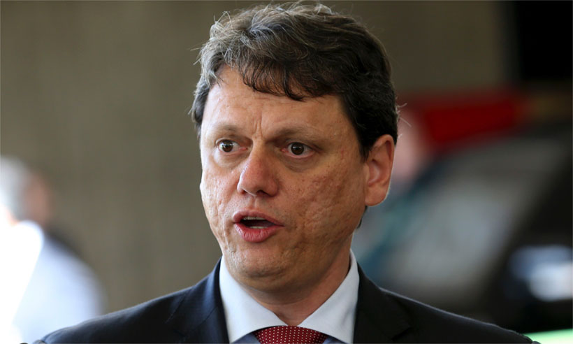 Bolsonaro é só elogios para o 'superministro' da infraestrutura - Wilson Dias/Agência Brasil 