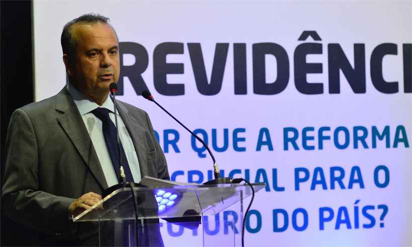 Rogério Marinho diz que reforma da Previdência gerará círculo virtuoso - Marcelo Ferreira/CB/DA.Press