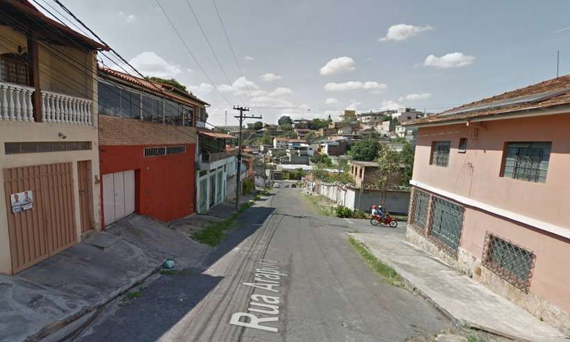 Marido atira contra a mulher e depois vai para um bar em BH - Google Street View/Reprodução